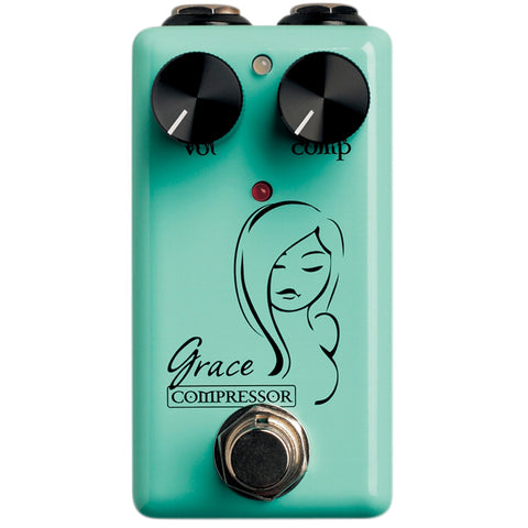 Red Witch - Seven Sisters - Grace Compressor Effect Pedal - Blue Finish