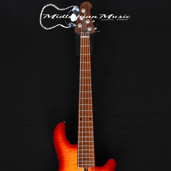 Lakland Skyline 55-02 Deluxe Bass Guitar - Satin Cherryburst (210911528)