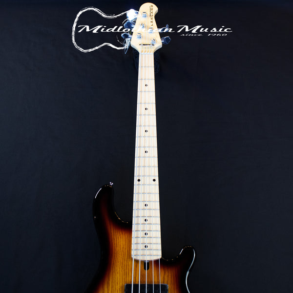 Lakland Skyline 55-01M - 5-String Bass Guitar - 3-Tone Sunburst Gloss Finish (220410437)