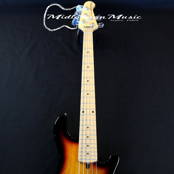 Lakland Skyline 55-01M - 5-String Bass Guitar - 3-Tone Sunburst Gloss Finish (220110950)