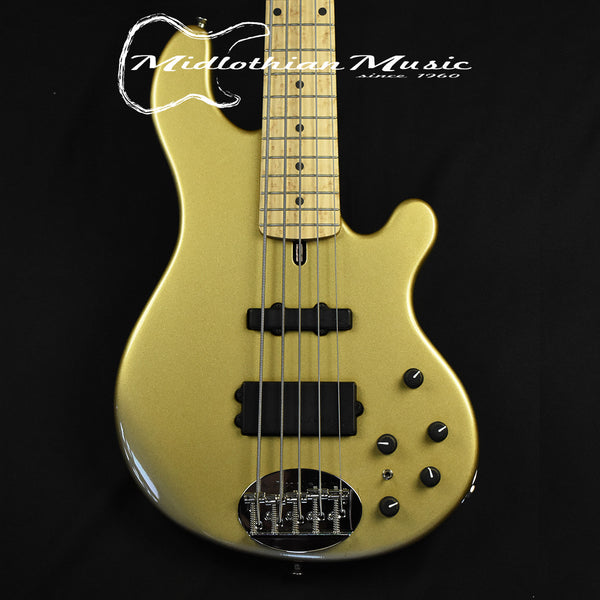 Lakland USA Series 55-94 Deluxe - Shoreline Gold Finish - 5-String Electric Bass (7742) @9.2lbs DISCOUNTED