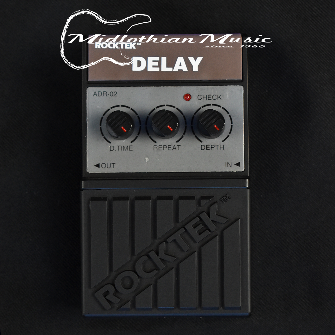 Rocktek ADR-02 Delay Effect Pedal w/Original Box USED