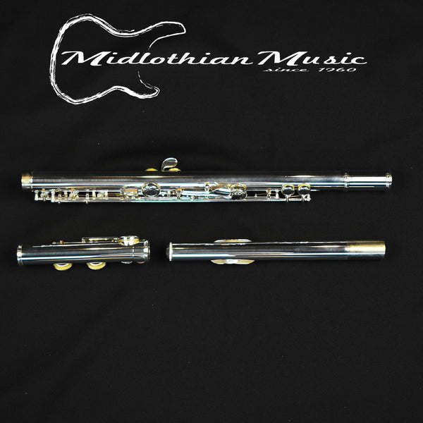 Blessing USA B101 Silver Plated Closed Hole Flute #75132 New w/Case!