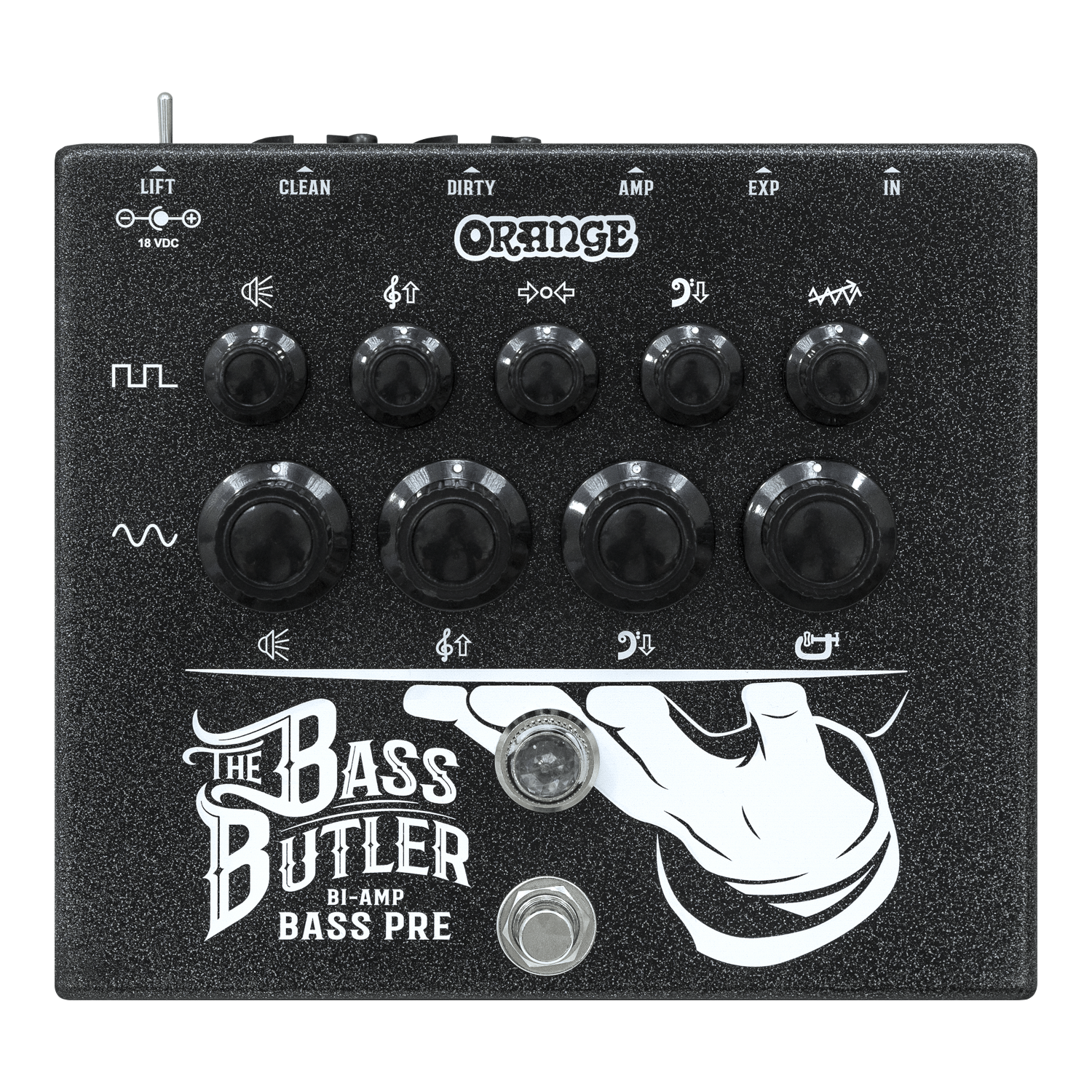 Orange Bass Butler Bi-Amp Bass Preamp Pedal