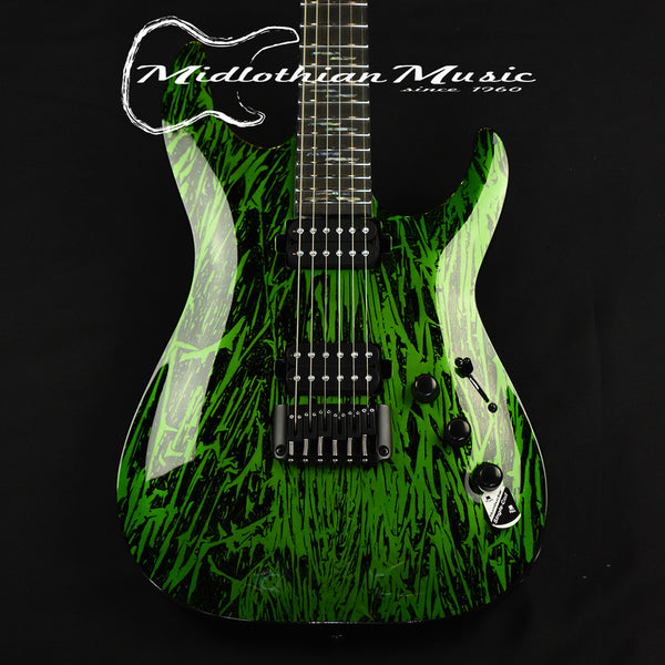 Schecter C-1 Silver Mountain - Electric Guitar - Toxic Venom Gloss Finish