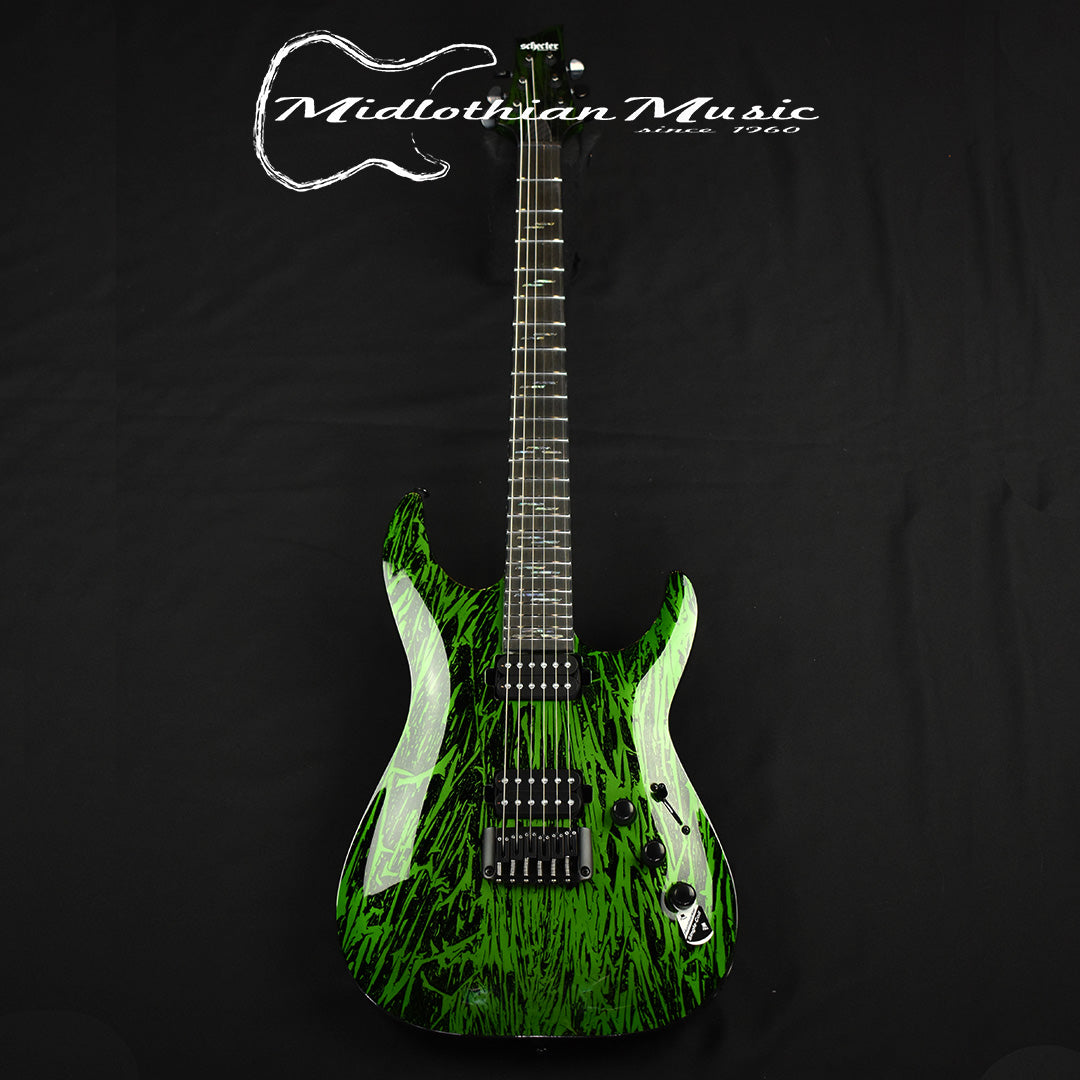 Schecter C-1 Silver Mountain - Electric Guitar - Toxic Venom Gloss Finish