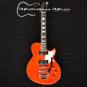 Reverend - Contender RB Electric Guitar - Rock Orange Gloss Finish