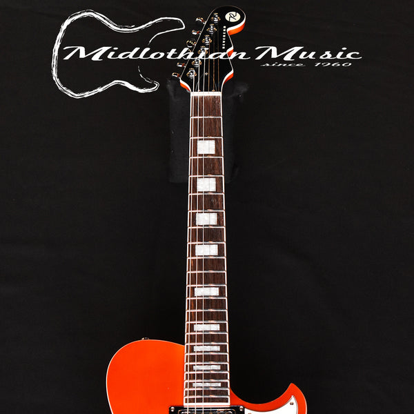 Reverend - Contender RB Electric Guitar - Rock Orange Gloss Finish