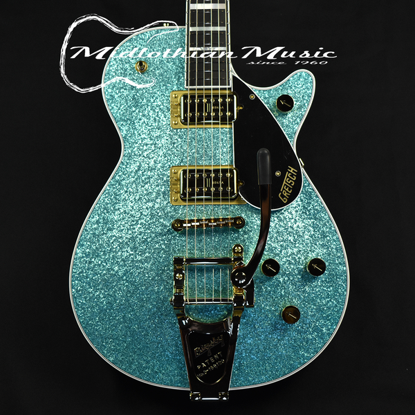 Gretsch G6229TG Limited Edition Players Edition Sparkle Jet BT w/Bigsby + Case - Ocean Turquoise Sparkle