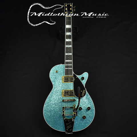 Gretsch G6229TG Limited Edition Players Edition Sparkle Jet BT w/Bigsby + Case - Ocean Turquoise Sparkle