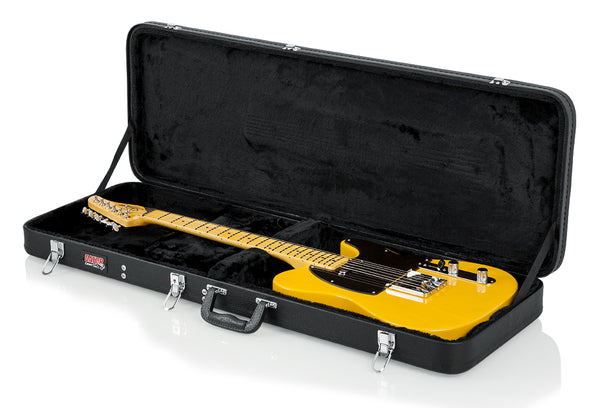 Gator Electric Guitar Wood Case GWE-ELEC - Black Finish