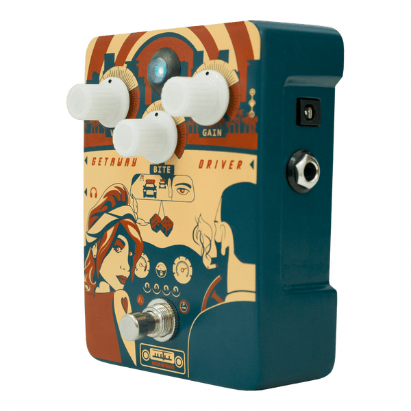 Orange Getaway Driver Overdrive Pedal