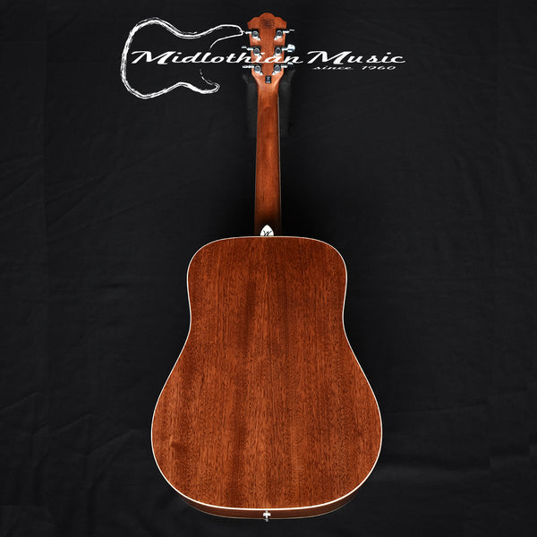 Washburn HD10S - Heritage Series - Dreadnought 6-String Acoustic Guitar - Natural Gloss Finish