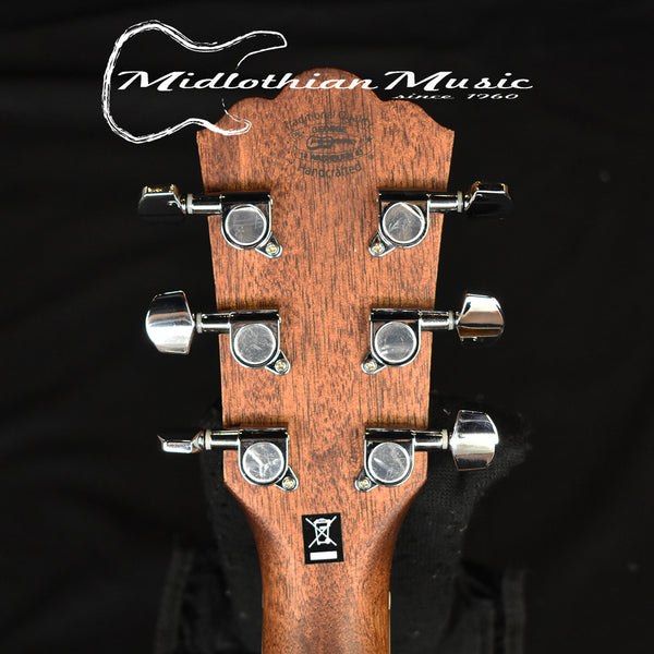 Washburn HD10SCE-0 - Heritage Series - Dreadnought 6-String - Acoustic-Electric Guitar - Natural Gloss