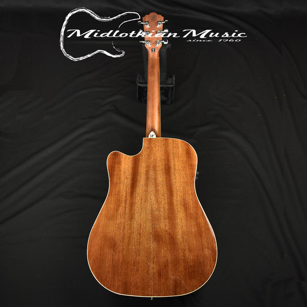 Washburn HD10SCE-0 - Heritage Series - Dreadnought 6-String - Acoustic-Electric Guitar - Natural Gloss