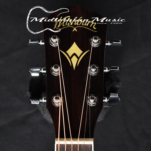 Washburn HD10S - Heritage Series - Dreadnought 6-String Acoustic Guitar - Natural Gloss Finish