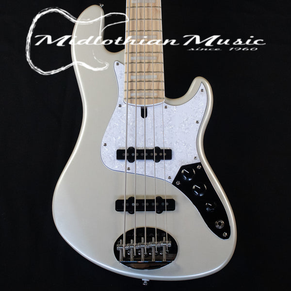 Lakland Skyline - Darryl Jones DJ-5 Bass Guitar - White Pearl Gloss Finish