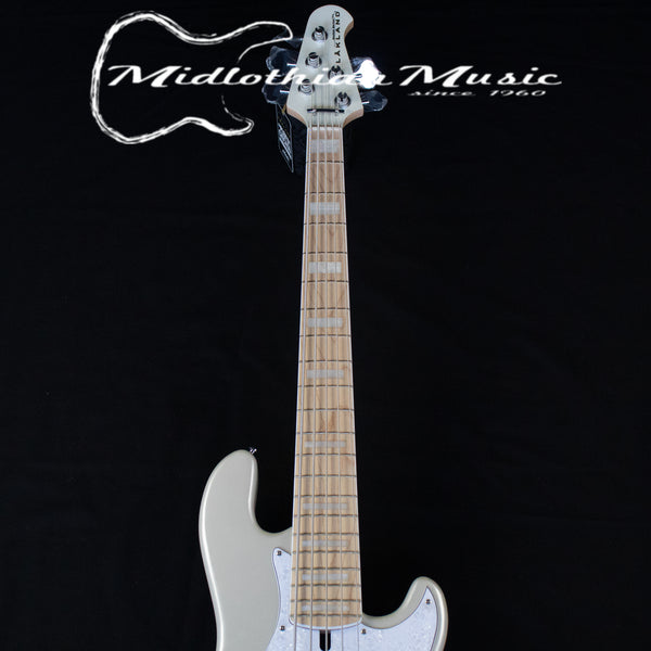 Lakland Skyline - Darryl Jones DJ-5 Bass Guitar - White Pearl Gloss Finish