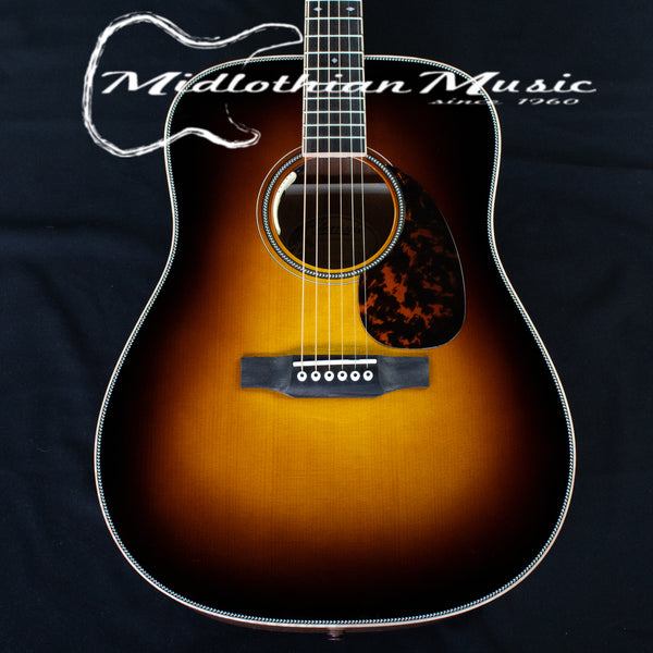 Larrivee D-50E (Mahogany) - Acoustic/Electric Guitar - Gloss Sunburst Finish w/Case (139388)