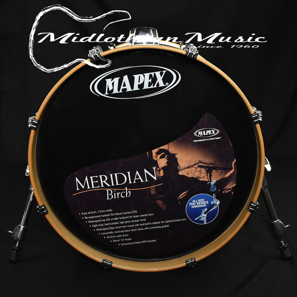 Mapex Meridian Birch 5-Piece Kit - Caramel Fade Finish - Shell Pack w/Hardware (Local Pickup Only)