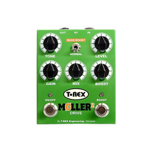 T-Rex Effects Moller 2 Drive Booster and Overdrive Effect Pedal