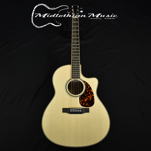 Larrivee - LV-03 Bhilwara/Moon Spruce Top - Acoustic/Electric Guitar w/Case & Element VTC Pickup (136871)