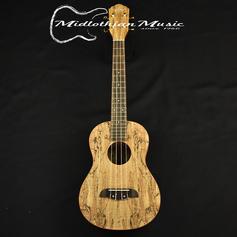 Oscar Schmidt OU8T Tenor Ukulele - Spalted Maple Finish