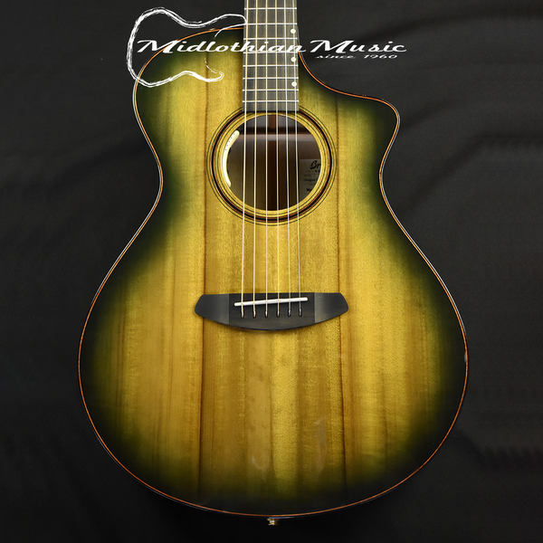 Breedlove Oregon Concert Harvest CE LTD - Myrtlewood Acoustic/Electric Guitar w/Case (27628)