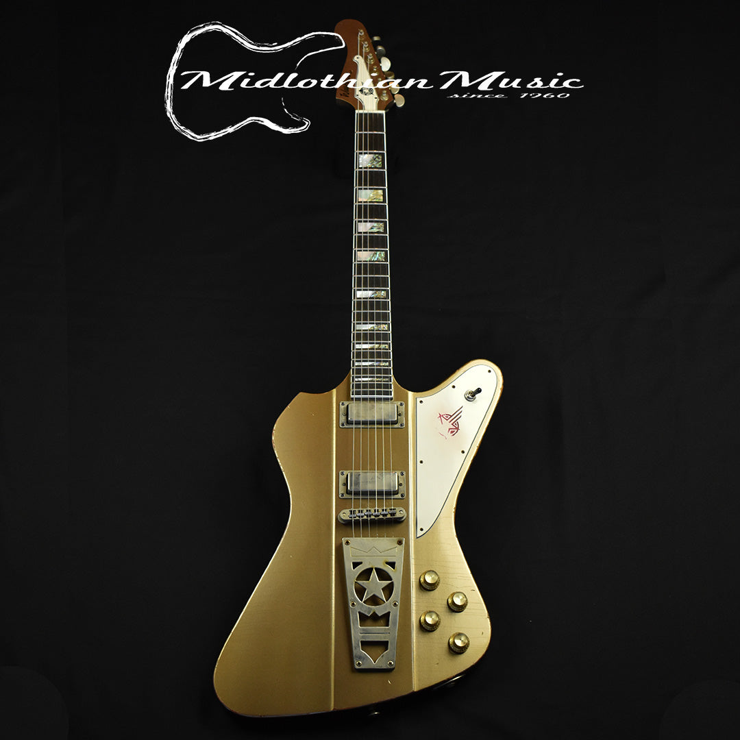 Washburn PS2012RGM Starfire Time Traveler Series -  Golden Mist - Electric Guitar w/Case