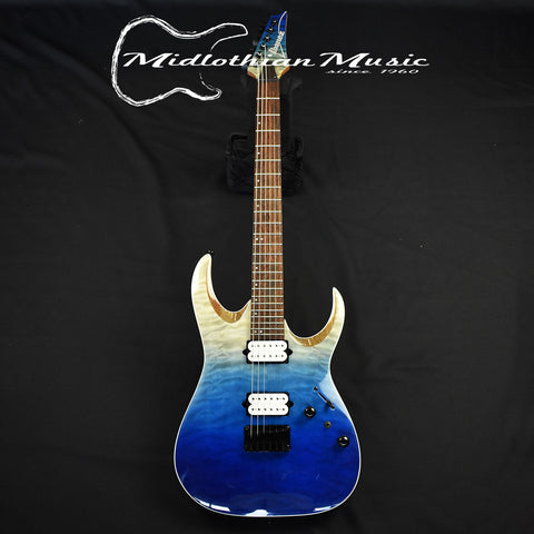 Ibanez RGA42HPQM  Blue Iceberg Gradient Finish NEW! DISCOUNTED!