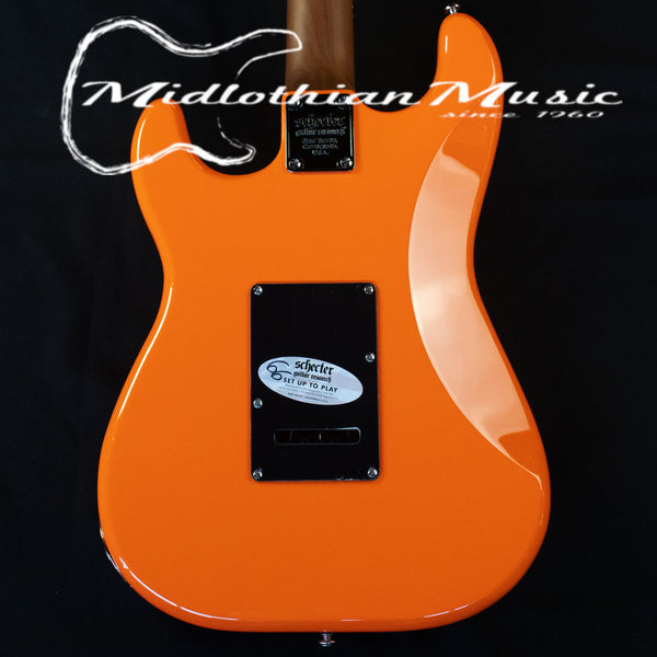 Schecter - Nick Johnston Traditional SSS Electric Guitar - Atomic Orange Finish