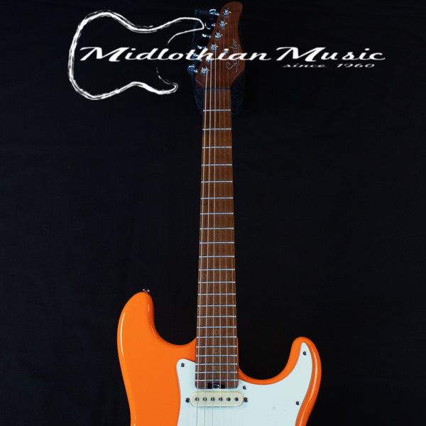 Schecter - Nick Johnston Traditional SSS Electric Guitar - Atomic Orange Finish