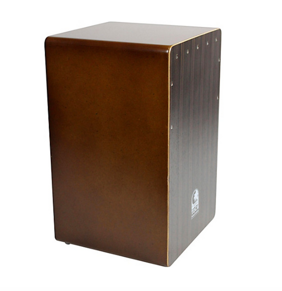 Toca Workhorse Cajon - 11.75 x 19.75 x 11.75" - Dark Walnut (TCAJWHDW)