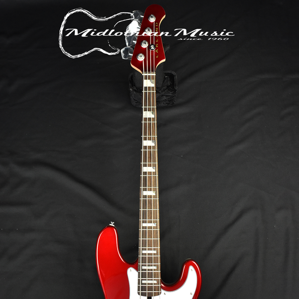 Lakland 44-64 Skyline Custom PJ - 4-String Bass - Candy Apple Red Finish (210813708)