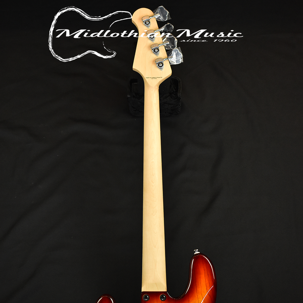 Lakland Skyline 44-64 Deluxe PJ Bass Guitar - Honeyburst Finish (220612165) @10.2lbs