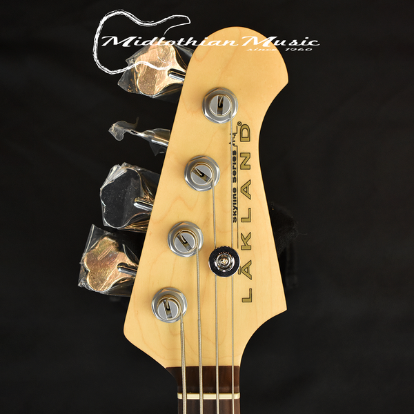 Lakland Skyline 44-64 Deluxe PJ Bass Guitar - Honeyburst Finish (220612165) @10.2lbs