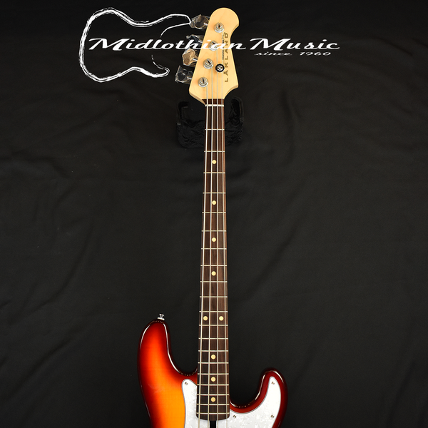 Lakland Skyline 44-64 Deluxe PJ Bass Guitar - Honeyburst Finish (220612165) @10.2lbs