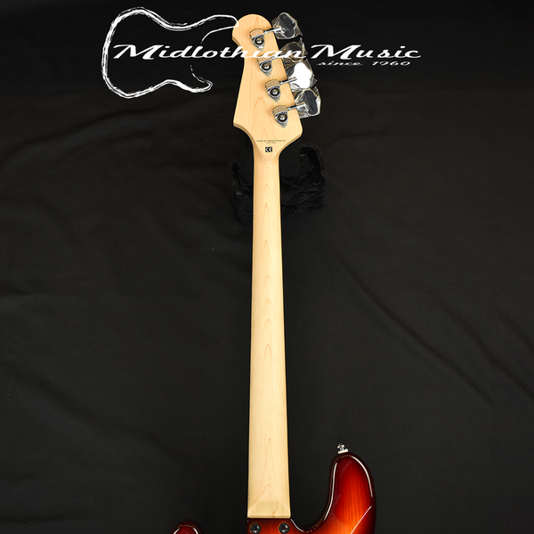 Lakland Skyline 44-64 Deluxe PJ Bass Guitar - Honeyburst Finish (220718048) @10.2lbs