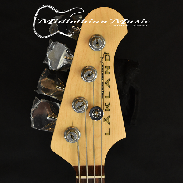 Lakland Skyline 44-64 Deluxe PJ Bass Guitar - Honeyburst Finish (220718048) @10.2lbs