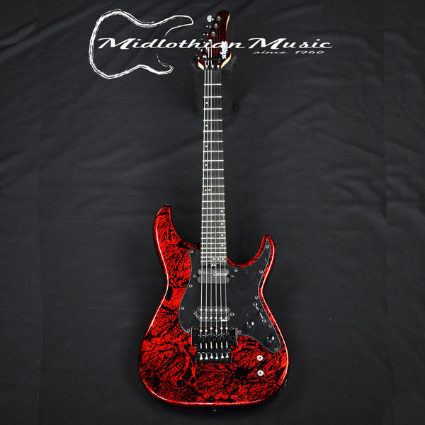 Schecter Sun Valley Super Shredder FR-S (Floyd Rose w/Sustaniac) - Red Reign Gloss Finish #IW21083709