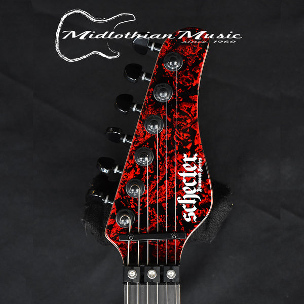 Schecter Sun Valley Super Shredder FR-S (Floyd Rose w/Sustaniac) - Red Reign Gloss Finish #IW21083709