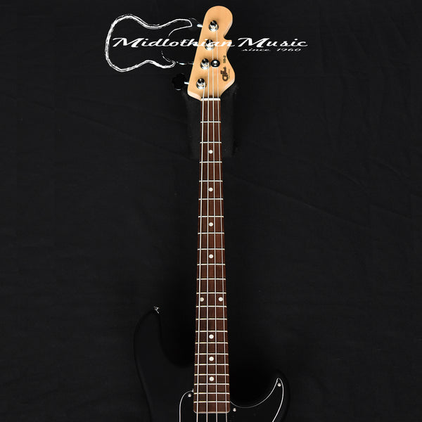 G&L Tribute SB-2 - Satin Black Finish - 4-String Electric Bass