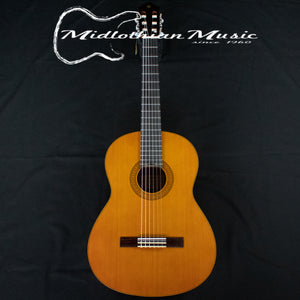 Yamaha CG122MCH - Solid Cedar Top - 6-String Nylon Classical Guitar - Natural Satin Finish