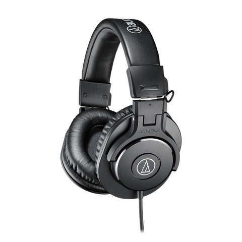 Audio-Technica - ATH-M30x Professional Monitor Headphones - Black Finish