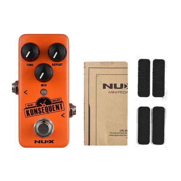 NUX Mini Core Konsequent Digital Delay Guitar Effects Pedal