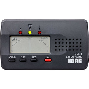 Korg GA-1 Solo Tuner - Guitar & Bass - Black Finish